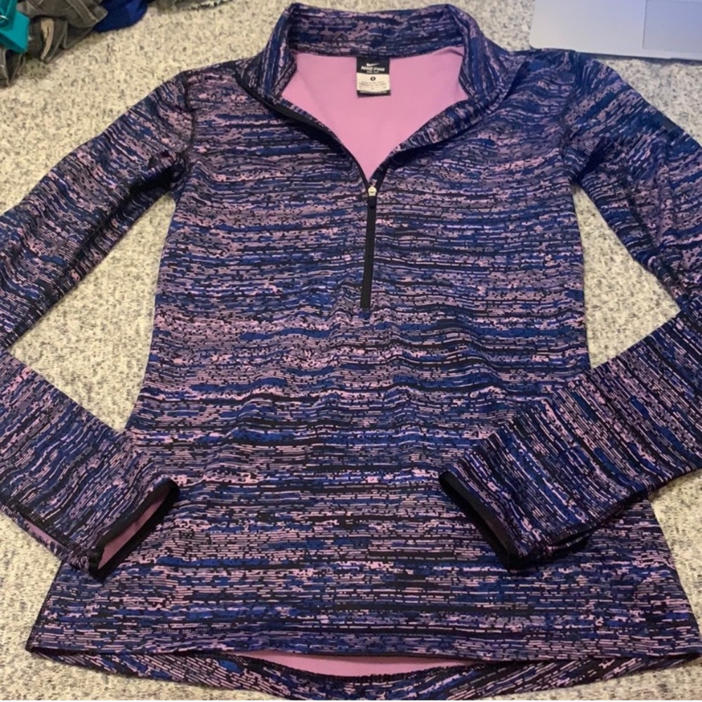 Nike Pro Dri Fit Half Zip Jacket